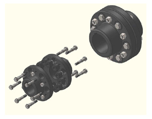 FBC Series Bush Type Flexible Coupling
