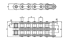 american-heavy-series-duplex-chain